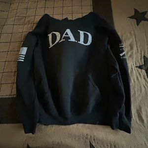 Grunt style size L DAD hoodie
